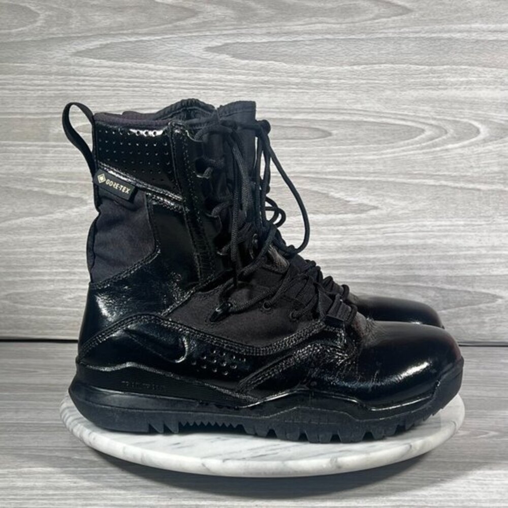 Nike SFB Field 2 8" Mens 6 Black Leather Tactical Boots GORE-TEX AQ1199-001 - Picture 2 of 14